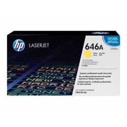 Toner oryginalny HP 646A CF032A YEL 12,5K