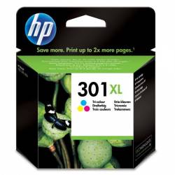 Atrament oryginalny HP 301XL CH564EE CMY 6,0ml 330str