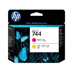 Głowica oryginalna HP 744 F9J87A MAG/YEL
