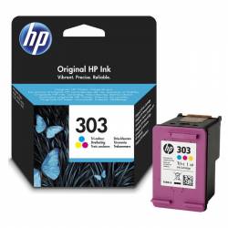 Atrament oryginalny HP 303 T6N01AE CMY 4,0ml 165str