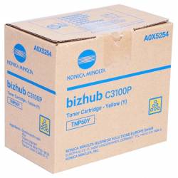 Toner oryginalny Konica Minolta TNP50Y A0X5254 YEL 5,0K