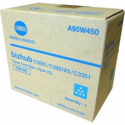 Toner oryginalny Konica Minolta TNP49C A95W450 CYA 12,0K