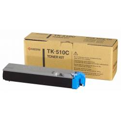 Toner oryginalny Kyocera TK-510C 1T02F3CEU0 CYA 8,0K