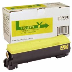 Toner oryginalny Kyocera TK-570Y 1T02HGAEU0 YEL 12,0K