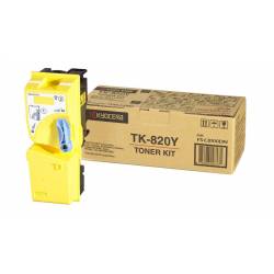 Toner oryginalny Kyocera TK-820Y 1T02HPAEU0 YEL 7,0K