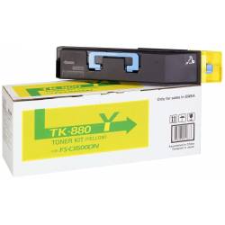 Toner oryginalny Kyocera TK-880Y 1T02KAANL0 YEL 18,0K
