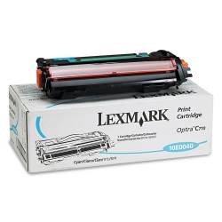 Toner oryginalny Lexmark 10E0040 CYA 10,0K