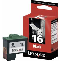 Atrament oryginalny Lexmark 16 10N0016E BLA 15,0ml 335str