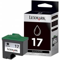 Atrament oryginalny Lexmark 17 10NX217E BLA 205str