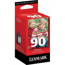 Atrament oryginalny Lexmark 90 12A1990E PHOTO LCYA/LMAG/BLA 450str