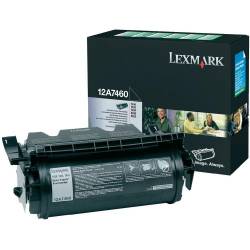 Toner oryginalny Lexmark 12A7460 BLA 5,0K