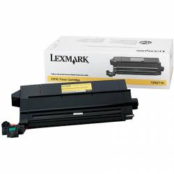 Toner oryginalny Lexmark 12N0770 YEL 14,0K
