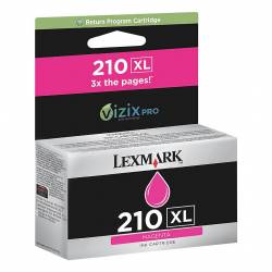 Atrament oryginalny Lexmark 210XL 14L0176E MAG 1600str