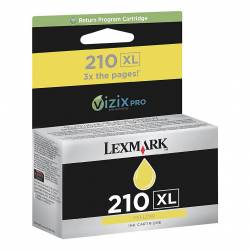 Atrament oryginalny Lexmark 210XL 14L0177E YEL 1600str