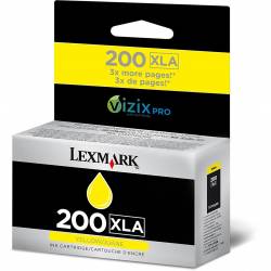 Atrament oryginalny Lexmark 200XLA 14L0200 YEL 1600str