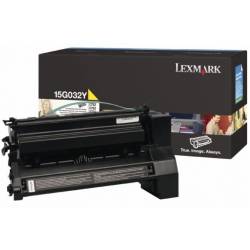 Toner oryginalny Lexmark 15G032Y YEL 15,0K