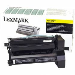 Toner oryginalny Lexmark 15G042Y YEL 15,0K
