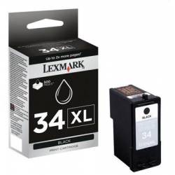 Atrament oryginalny Lexmark 34XL 18C0034E BLA 22,0ml 475str