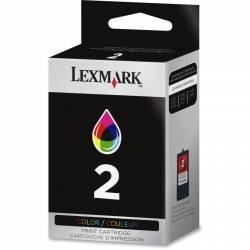 Atrament oryginalny Lexmark 2 18CX190B CMY 215str