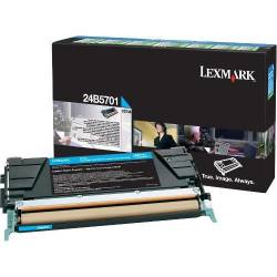 Toner oryginalny Lexmark 24B5701 CYA 10,0K