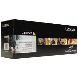 Toner oryginalny Lexmark 24B7501 YEL 6,0K