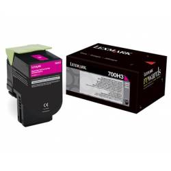Toner oryginalny Lexmark 70C0H30 MAG 3,0K