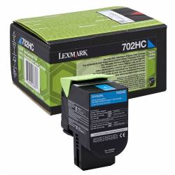Toner oryginalny Lexmark 70C2HC0 CYA 3,0K