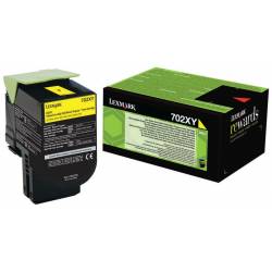 Toner oryginalny Lexmark 70C2XY0 YEL 4,0K