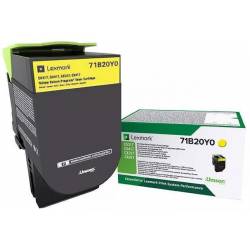 Toner oryginalny Lexmark 71B20Y0 YEL 2,3K