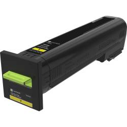 Toner oryginalny Lexmark 72K0X40 YEL 22,0K