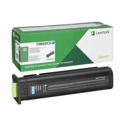 Toner oryginalny Lexmark 73B20C0 CYA 15,0K