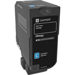 Toner oryginalny Lexmark 74C0S20 CYA 7,0K