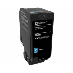 Toner oryginalny Lexmark 74C20C0 CYA 3,0K