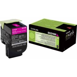 Toner oryginalny Lexmark 80C2HM0 MAG 3,0K