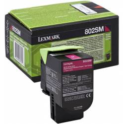 Toner oryginalny Lexmark 80C2SM0 MAG 2,0K