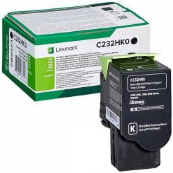 Toner oryginalny Lexmark C232HK0 BLA 3,0K