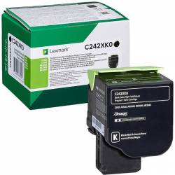 Toner oryginalny Lexmark C242XK0 BLA 6,0K
