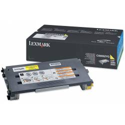 Toner oryginalny Lexmark C500S2YG YEL 1,5K
