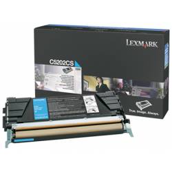 Toner oryginalny Lexmark C5202CS CYA 1,5K