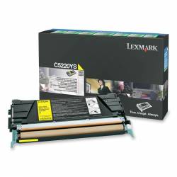 Toner oryginalny Lexmark C5220YS YEL 3,0K