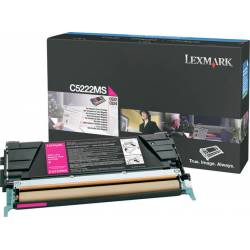 Toner oryginalny Lexmark C5222MS MAG 3,0K