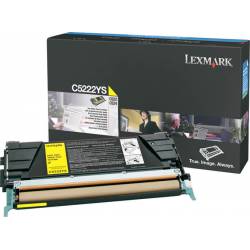 Toner oryginalny Lexmark C5222YS YEL 3,0K