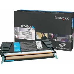 Toner oryginalny Lexmark C5342CX CYA 7,0K