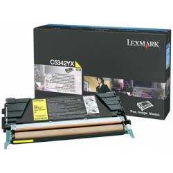 Toner oryginalny Lexmark C5342YX YEL 7,0K