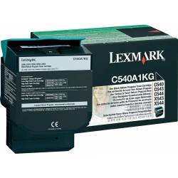 Toner oryginalny Lexmark C540A1KG BLA 1,0K