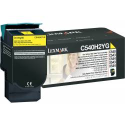 Toner oryginalny Lexmark C540H2YG YEL 2,0K