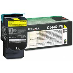 Toner oryginalny Lexmark C544X1YG YEL 4,0K
