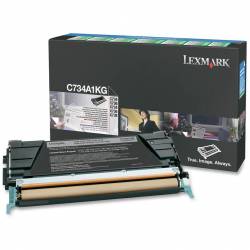 Toner oryginalny Lexmark C734A1KG BLA 8,0K
