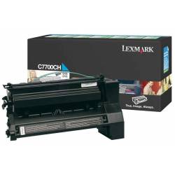 Toner oryginalny Lexmark C7700CH CYA 10,0K