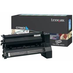 Toner oryginalny Lexmark C7700CS CYA 6,0K